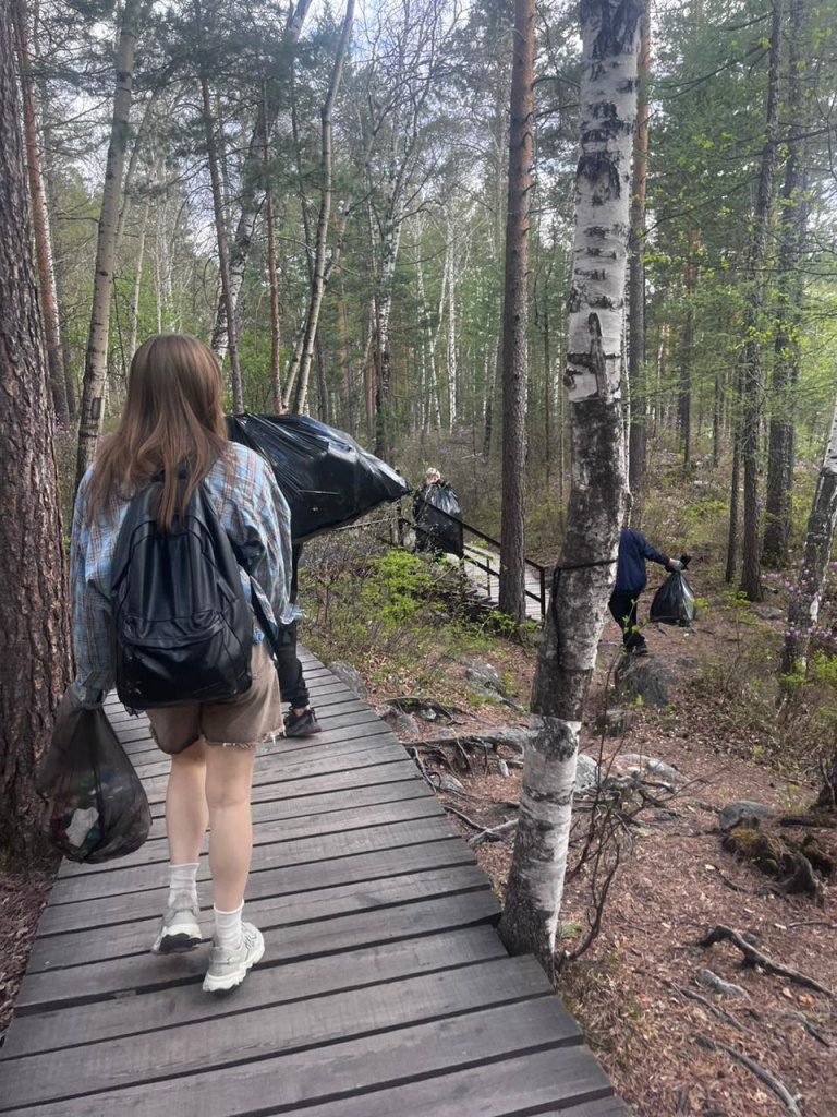 Экодесант в Тункинском нацпарке
