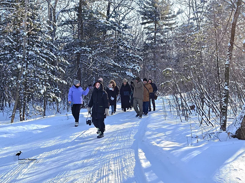 В Большехехцирском заповеднике прошел экотур для журналистов