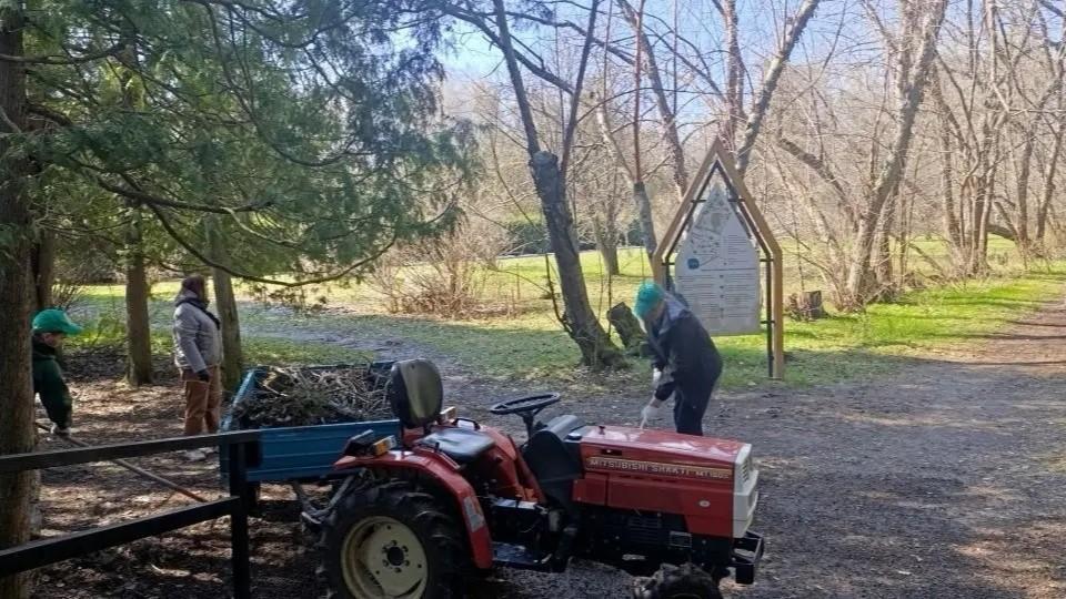 Субботник на территории Волжско-Камского заповедника
