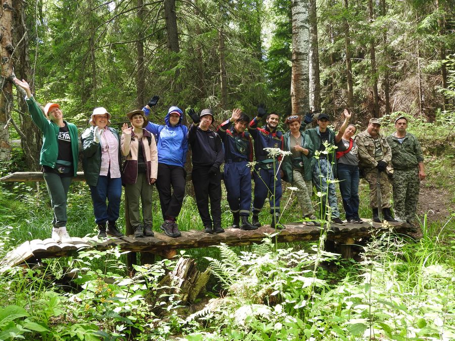 На_экотропе Присурского заповедника