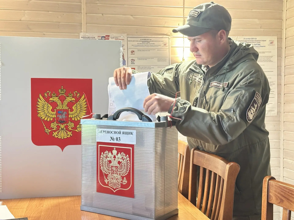 Досрочное голосование на отдаленных кордонах Кроноцкого заповедника_Анастасия Харькова