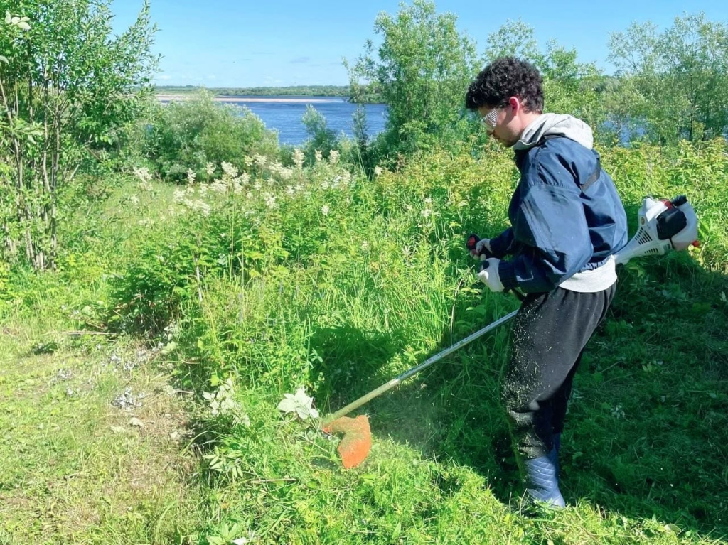 Добровольцы в Пинежском заповеднике летом 2025