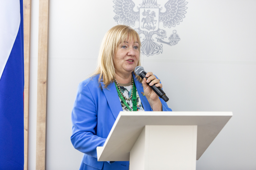 Модератор мероприятия Татьяна Бокова