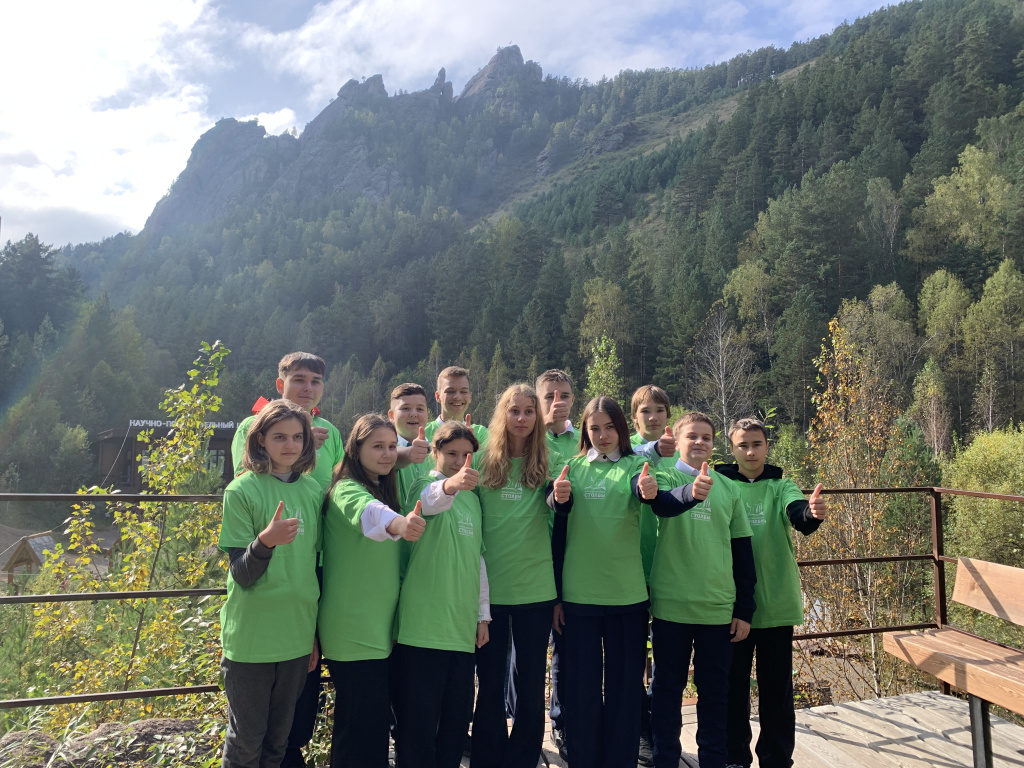 Участники Детского экологического форума репетируют на Столбах