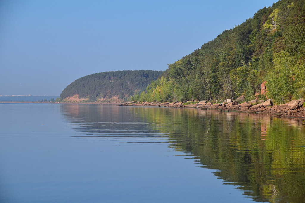 Кама и Танаевский лес. Фото Наиля Мансурова