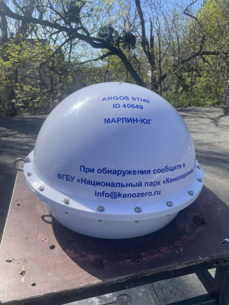 Радиомаяк Argos ST 40 совсем скоро будет исследовать Белое море