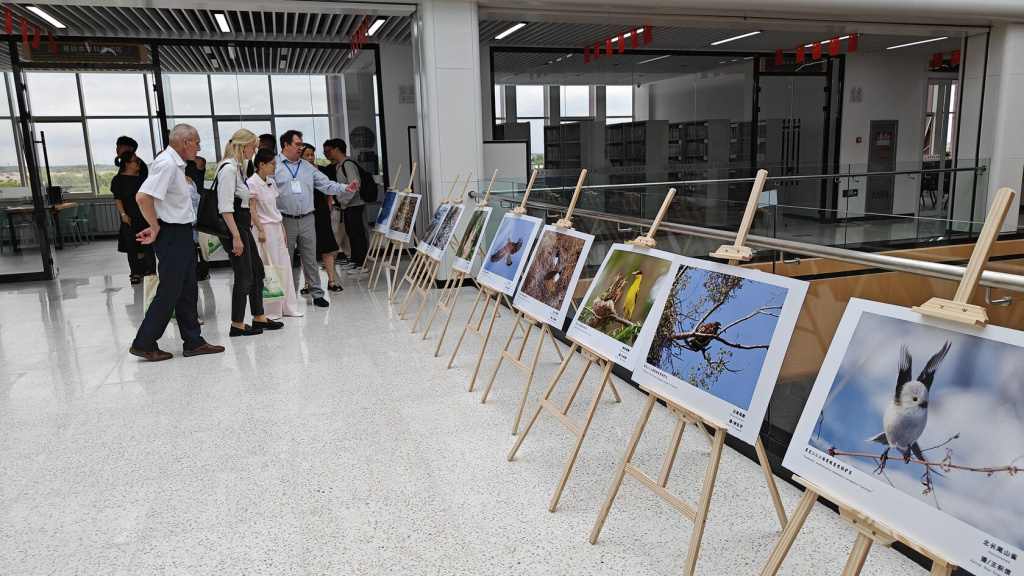 В рамках развития сотрудничества состоялась китайско-российская фотовыставка о природе