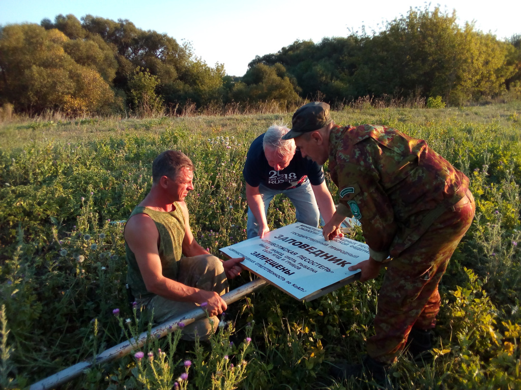 Установка аншлага